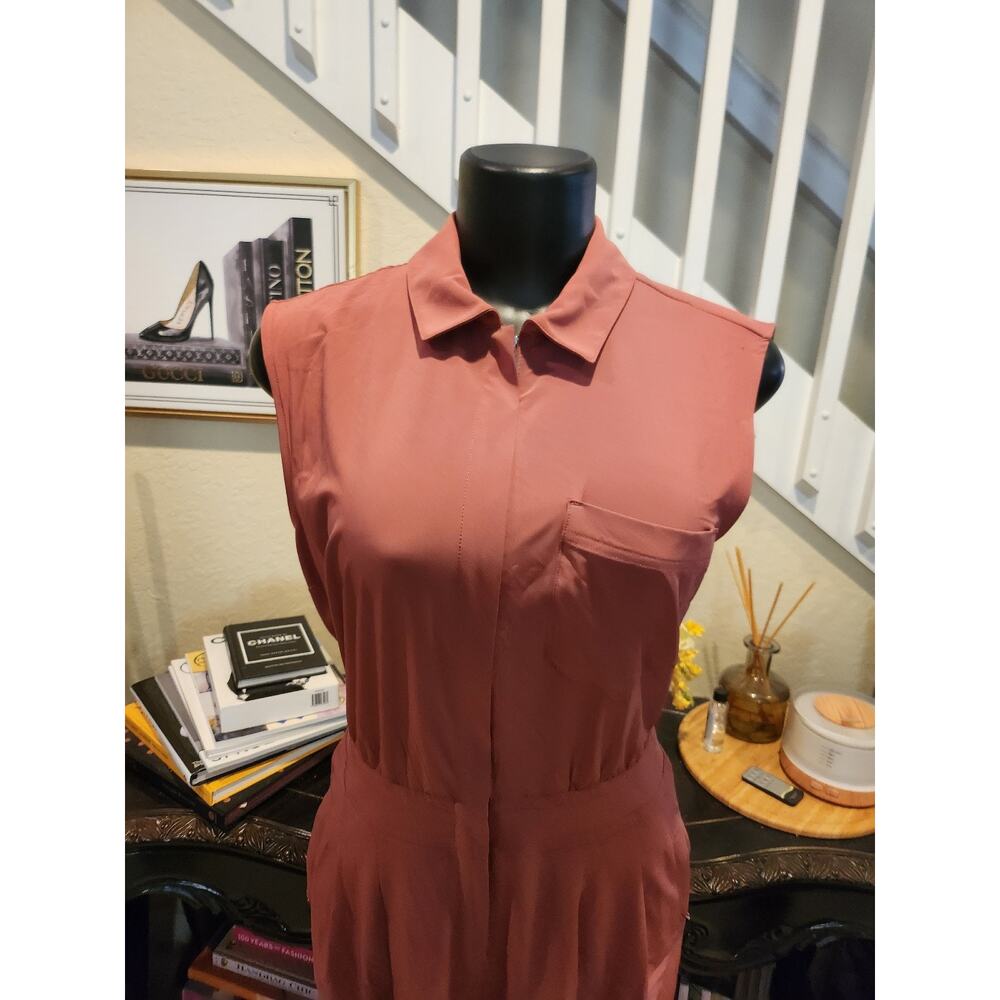 Athleta Brooklyn Heights wide-leg jumpsuit size 6 - Picture 3 of 6